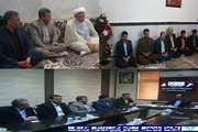 دیدار رئیس شبکه دامپزشکی  با امام جمعه ، فرماندار و نماینده شهرستان قاینات